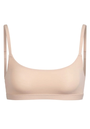 Skims Stretch-jersey Scoop Bralette - Beige - M (UK12 / M)