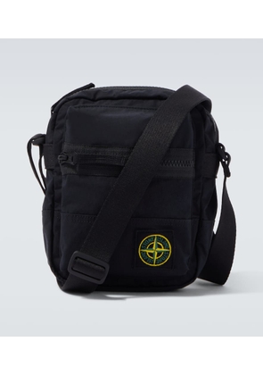 Stone Island Aluminium Tela Compass poplin crossbody bag