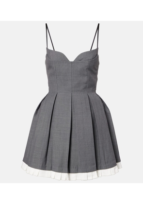 Shushu/Tong Pleated minidress
