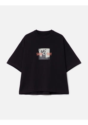 GOOPiMADE x TIGHTBOOTH “GTB-03T” Sand Riot Logo T-shirt