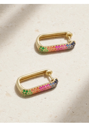 Roxanne First - 14-karat Gold Sapphire Earrings - Multi - One size