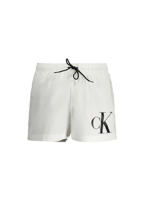 Calvin Klein White Polyester Swimwear - M