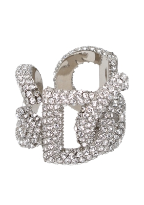 Dolce & Gabbana Gray Brass Rings - L