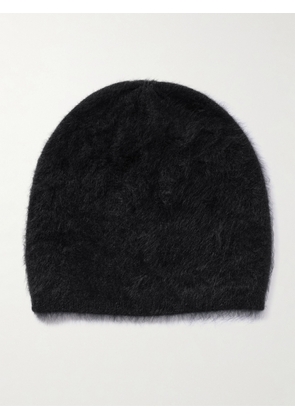 LISA YANG - Brushed-cashmere Beanie - Black - One size