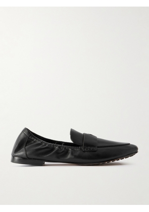Tory Burch - Embellished Leather Loafers - Black - US5,US5.5,US6,US6.5,US7,US7.5,US8,US8.5,US9,US9.5,US10,US10.5,US11