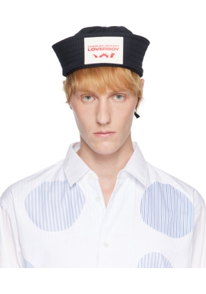 Charles Jeffrey LOVERBOY SSENSE Exclusive Navy Sailor Hat
