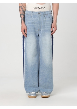 Jeans KIDSUPER Men color Blue