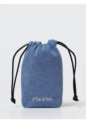 Shoulder Bag MARNI Men color Gnawed Blue