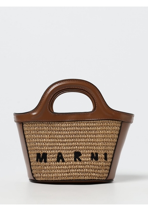 Handbag MARNI Woman color Beige