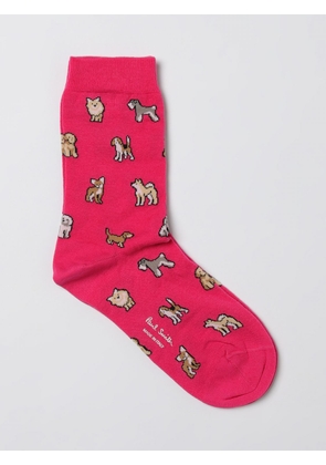 Socks PAUL SMITH Woman color Pink
