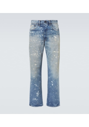 RRL Fenimore faded straight jeans
