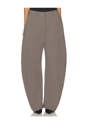 EAVES Keki Tailored Trouser in Grey. Size XS. Also in M, S, XL.