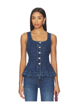 ALIGNE Valentina Top in Blue. Size 0. Also in 2, 4, 6.