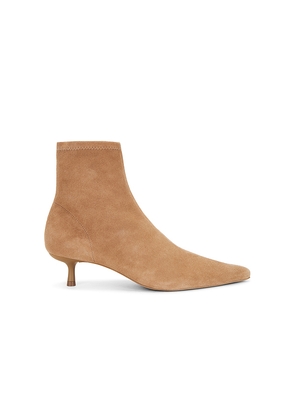 SIMKHAI Joni Stretch Boot in Brown. Size 36. Also in 37, 38, 39, 40.