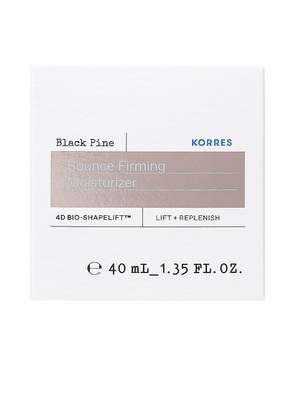 Korres Black Pine Bounce Firming Moisturizer in Beauty: NA.
