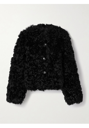 Ulla Johnson - Irina Reversible Shearling Jacket - Black - x small,small,medium,large