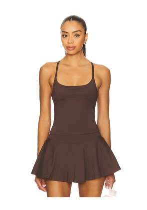 WellBeing + BeingWell MoveWell Haven Tank in Brown. Size XS. Also in L, M, S, XL, XXS.