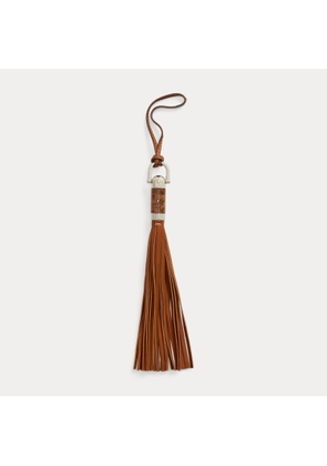 The  Ralph Lauren Calfskin Tassel Bag Charm