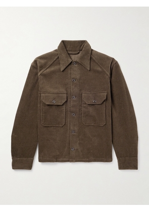 Monitaly - Fatigue 51 Cotton-Corduroy Overshirt - Men - Brown - S