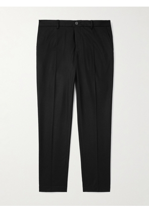 Dolce&Gabbana - Slim-Fit Cropped Wool Trousers - Men - Black - IT 46
