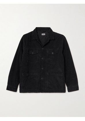 Hartford - Jeff Cotton-Corduroy Overshirt - Men - Black - S