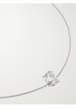 SAINT LAURENT - Silver-Tone Chain Necklace - Men - Silver
