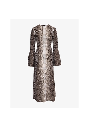 Womens Gabriela Hearst Aalia Cashmere-Silk Knit Maxi Dress