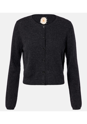 Jardin des Orangers Cropped wool and cashmere cardigan
