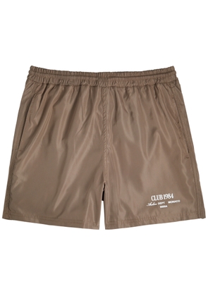 Club 1984 Essential Shell Swim Shorts - Olive - XL