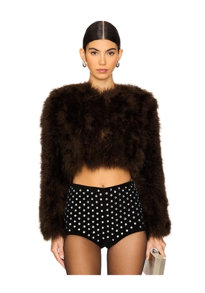 Bubish Manhattan Jacket in Chocolate. Size L. Also in M, S.