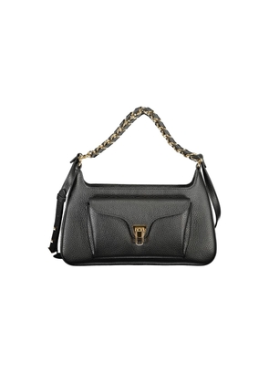 Coccinelle Black Leather Handbag