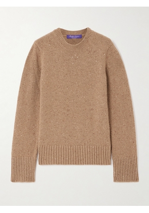 Ralph Lauren Collection - Donegal Cashmere Sweater - Brown - x small,small,medium,large,x large