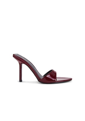 RAYE x Emma Rose Sol Heel in Burgundy. Size 10. Also in 6.5, 9.5.