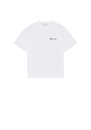 Palmes x ATP T-Shirt in White. Size L. Also in M, S, XL/1X.