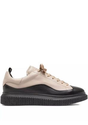 Officine Creative Krace 018 leather lace-up sneakers - Neutrals