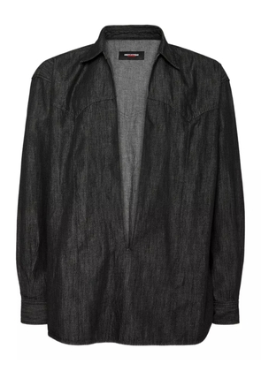 DSQUARED2 x Magliano Vaccaro denim shirt - 900 BLACK