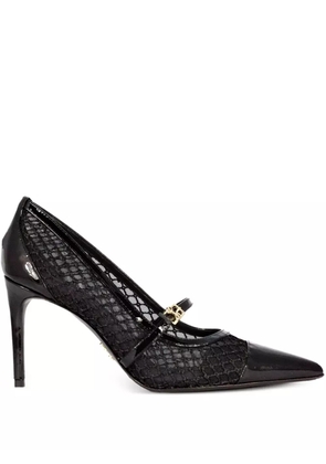 Sergio Levantesi mesh strap pumps - Black