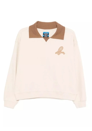 SPORT b. by agnès b. collared sweatshirt - Neutrals