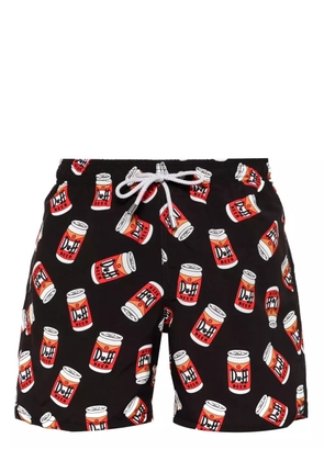 MC2 Saint Barth x The Simpsons Gustavia swim shorts - Black