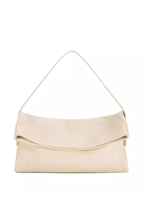 Elisabetta Franchi leather shoulder bag - Neutrals
