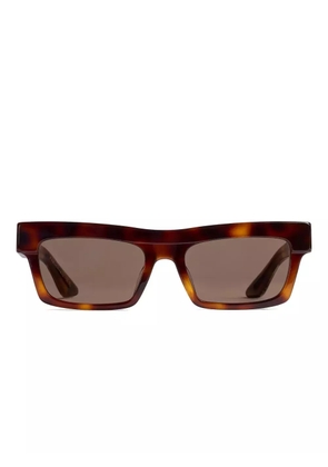 KHAITE x Oliver Peoples 1985C rectangle sunglasses - Brown