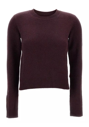 Lisa Yang crew-neck long-sleeves sweater - Red