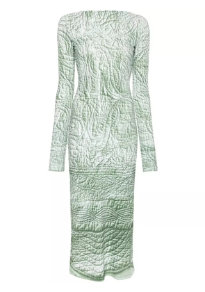 MM6 Maison Margiela Iguana midi dress - Green