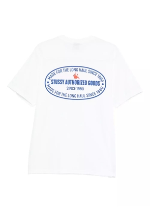 Stüssy text-print T-shirt - White
