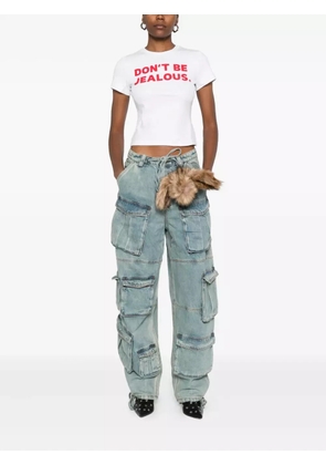 MARKGONG drawstring jeans - Blue