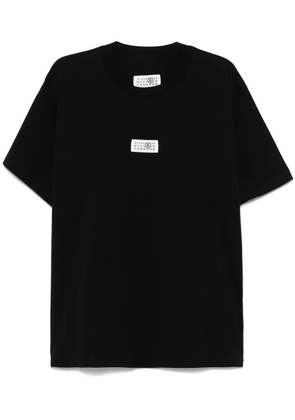 MM6 Maison Margiela Numbers-motif T-shirt - Black