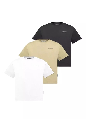 Palm Angels logo tri-pack T-shirt - Black
