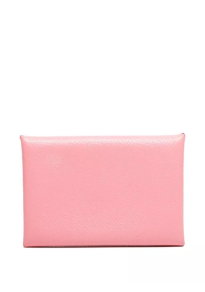 Hermès Pre-Owned 2023 Calvi coin holder - Pink