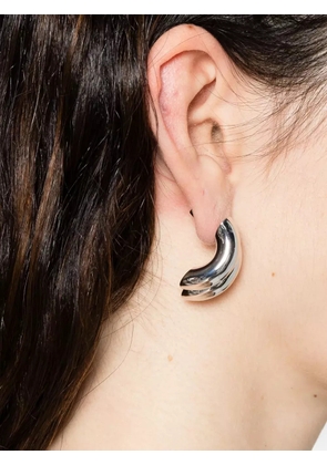 Eddie Borgo rope stud earrings - Silver