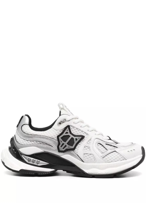 NAKED WOLFE Smash mesh sneakers - White